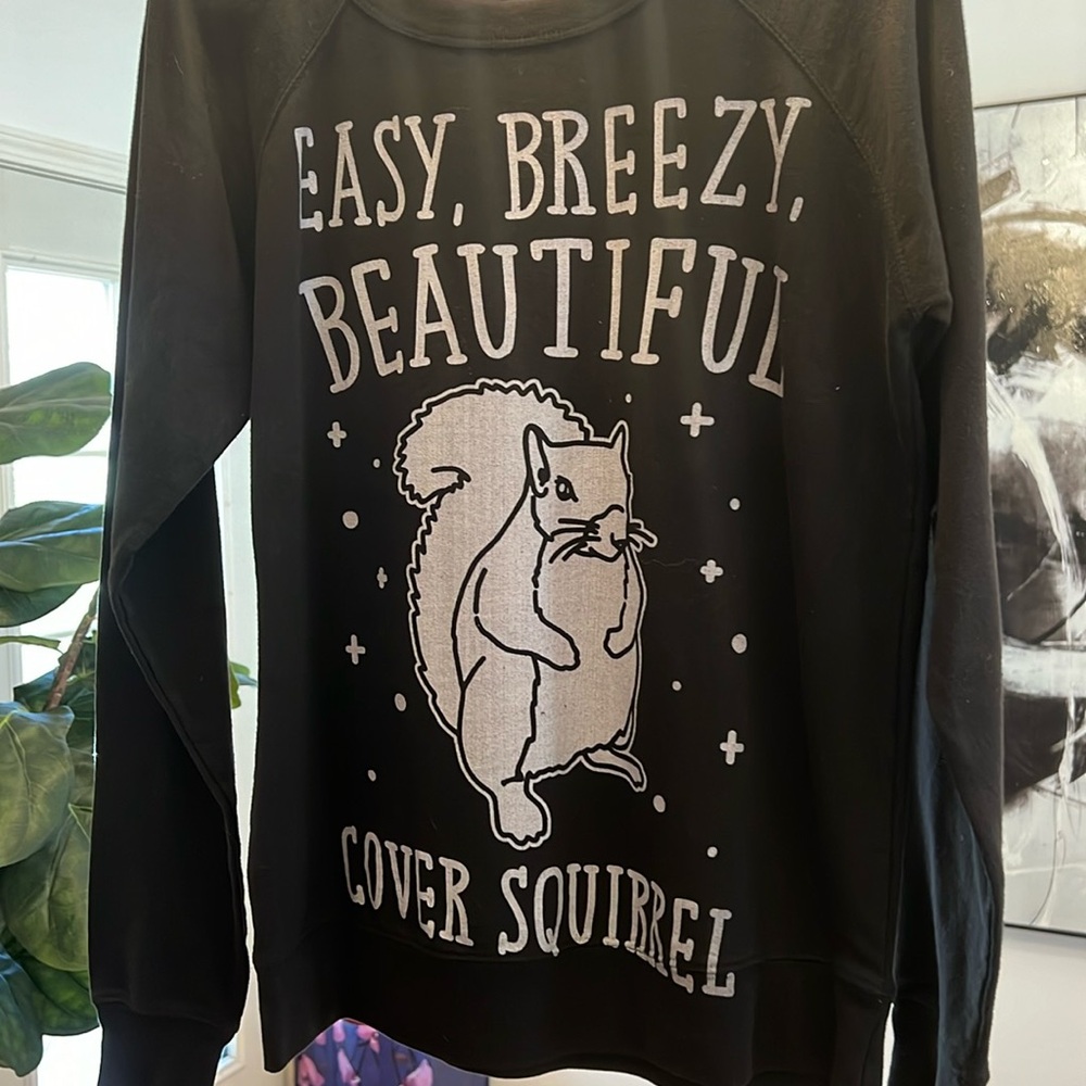 Easy Breezy Squirrel Sweatshirt